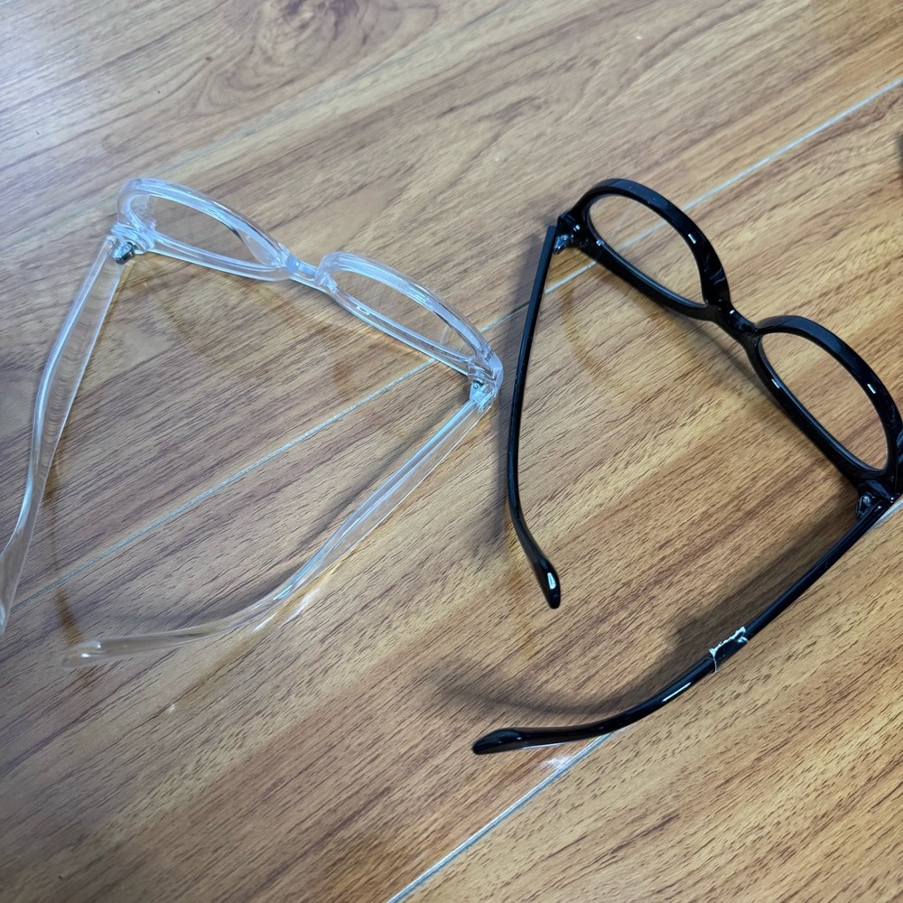 J. Crew Black and Clear Blue Light Blocking Glasses - Picture 5 of 5
